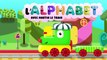 L'alphabet avec Martin le Train | Apprendre les lettres de l'alphabet pour les enfants HD