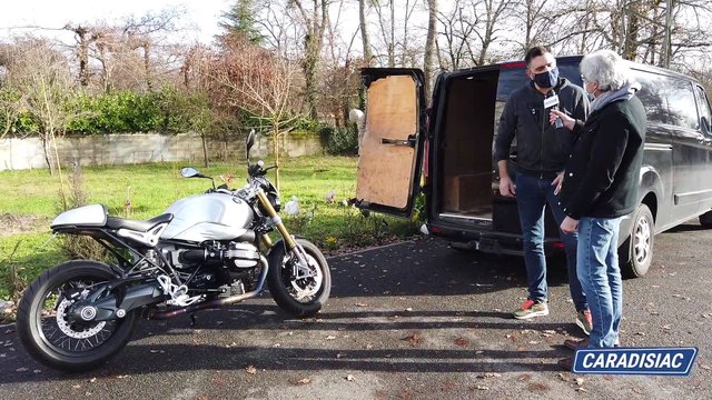 UTILITAIRE Accueil Essais Fiches fiabilité Comparatifs Avis de propriétaires Actu Vidéos L'auto des voisins - En Gironde, Benjamin le motard roule en Ford Transit