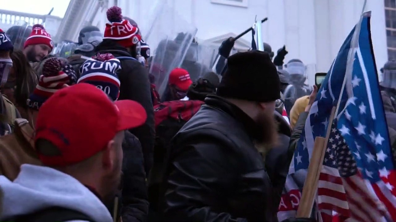 Anklage gegen 15 Randalierer im US-Kapitol