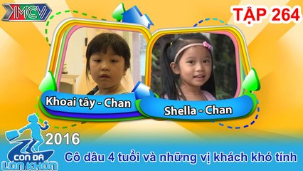 Cô dâu 4 tuổi và những vị khách khó tính | CON ĐÃ LỚN KHÔN | Tập 264 | 20/08/2016