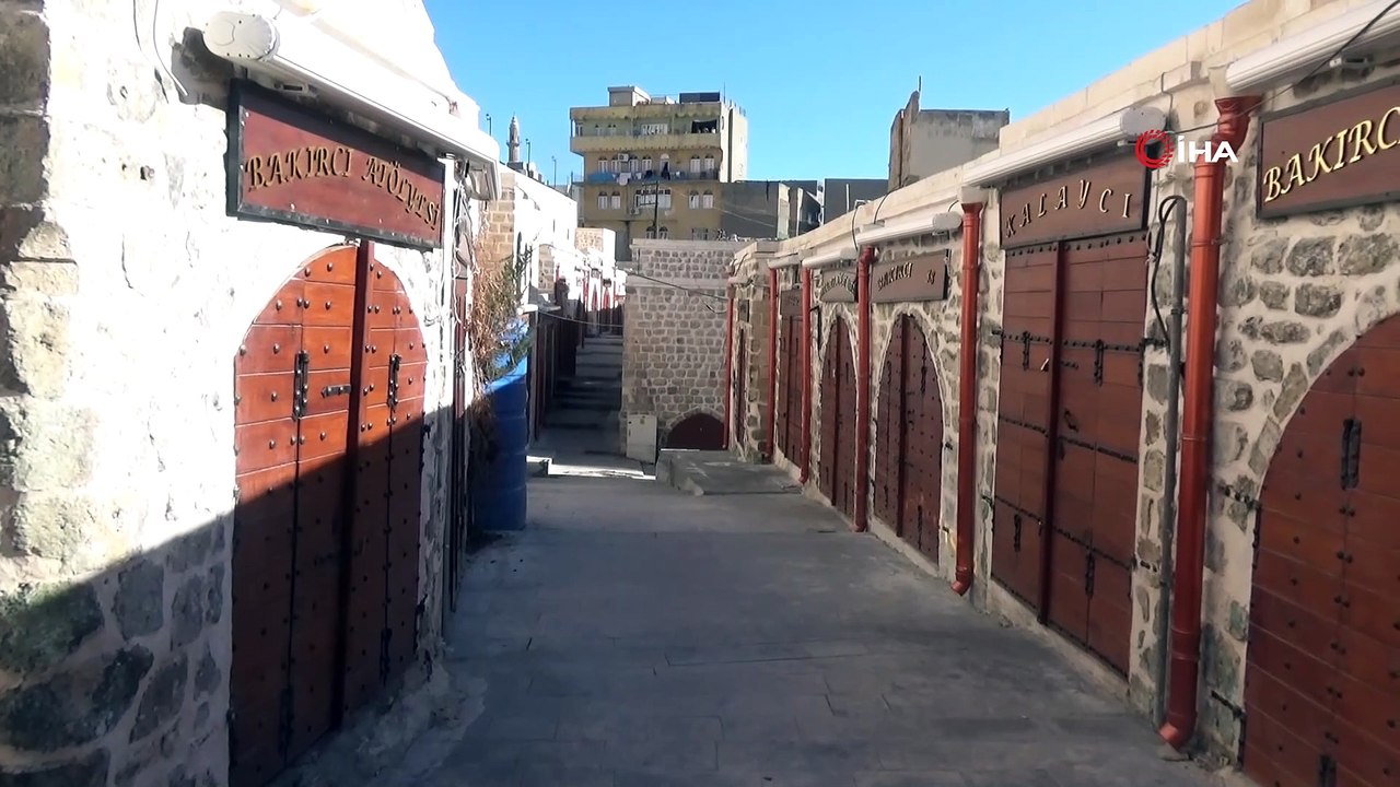 Mardin sokağa çıkma kısıtlamasında sessizliğe büründü