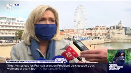 Marine Le Pen dénonce "une dérive très grave" après la suspension de Donald Trump par Twitter