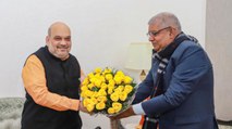 Bengal Governor meet Amit Shah in New Delhi