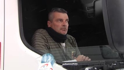 Filomena congela el viaje de 2.200 camiones que circulaban por Castilla y León