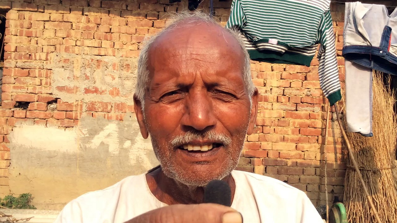INTERVIEW OF SUKHDAM HARPRASAD MUNAI UP BASTI DHARAMNAGAR
