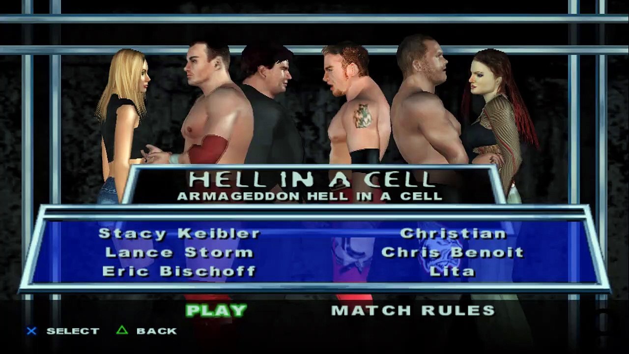 HCTP Stacy Keibler vs Lance Storm vs Eric Bischoff vs Christian vs Chris Benoit vs Lita