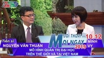 Mô hình quản trị đại học trên TG và VN - TS. Nguyễn Văn Thuận | ĐTMN 101215