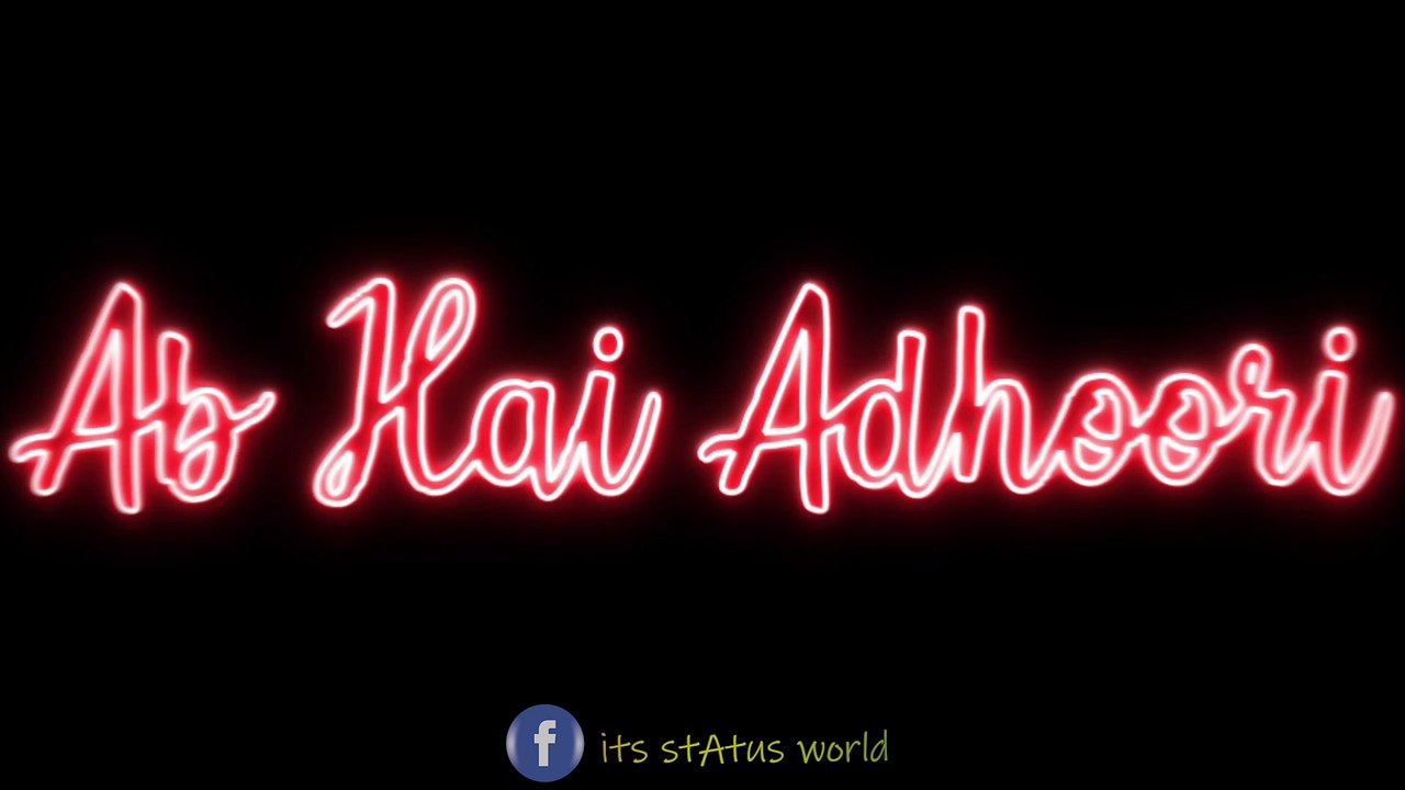 Ab Aaja - Gajendra Verma | Whatsapp Status | Blackscreen, Black Background Status | Jonita Gandhi |