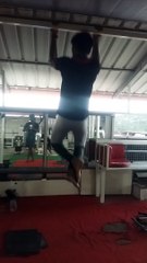 One set pull up -21 reps