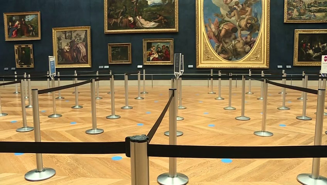 Au Louvre, c'est mardi, jour habituel de fermeture, tous les jours
