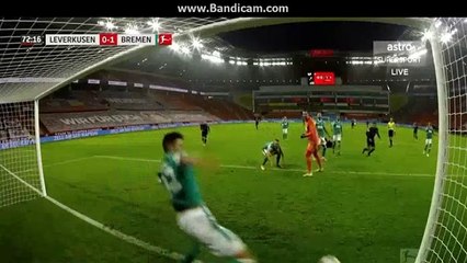 Bayer Leverkusen  1  -  1  Werder Bremen