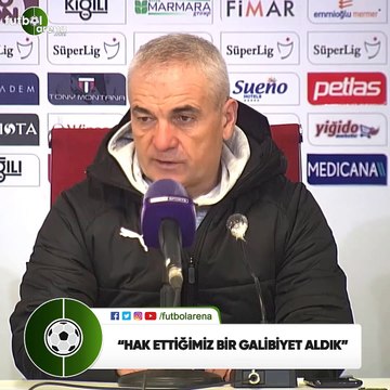 Rıza Çalımbay: Hak ettiğimiz bir galibiyet aldık