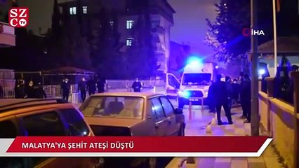 Malatya'ya şehit ateşi düştü