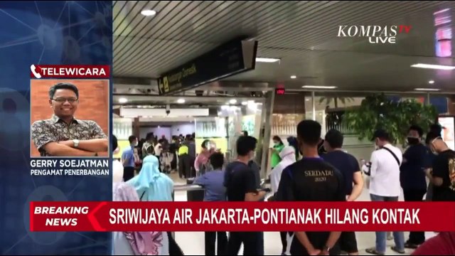 Pengamat Penerbangan Angkat Bicara Terkait Jatuhnya Pesawat Sriwijaya Air SJ-182