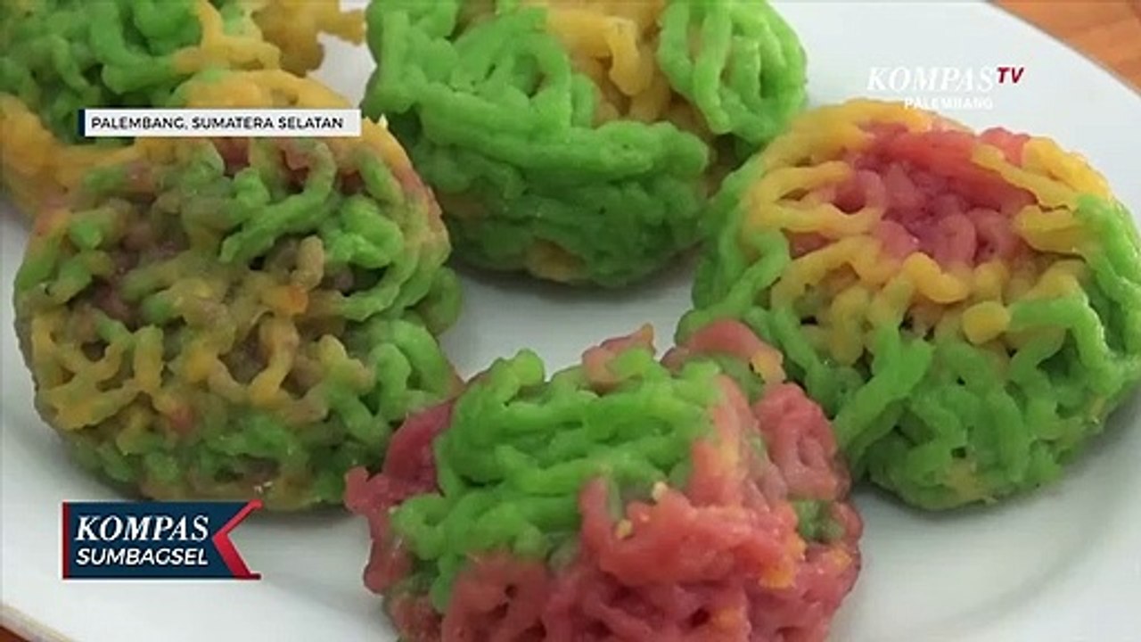 Menggugah Selera, Warna Warni Pempek Warna Jumputan Palembang