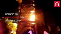 Incendio en las instalaciones del Metro ha dejado un muerto y 29 heridos