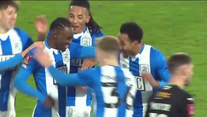 Aaron Rowe Goal - Huddersfield Town 2-1 Plymouth Argyle - (Full Replay)