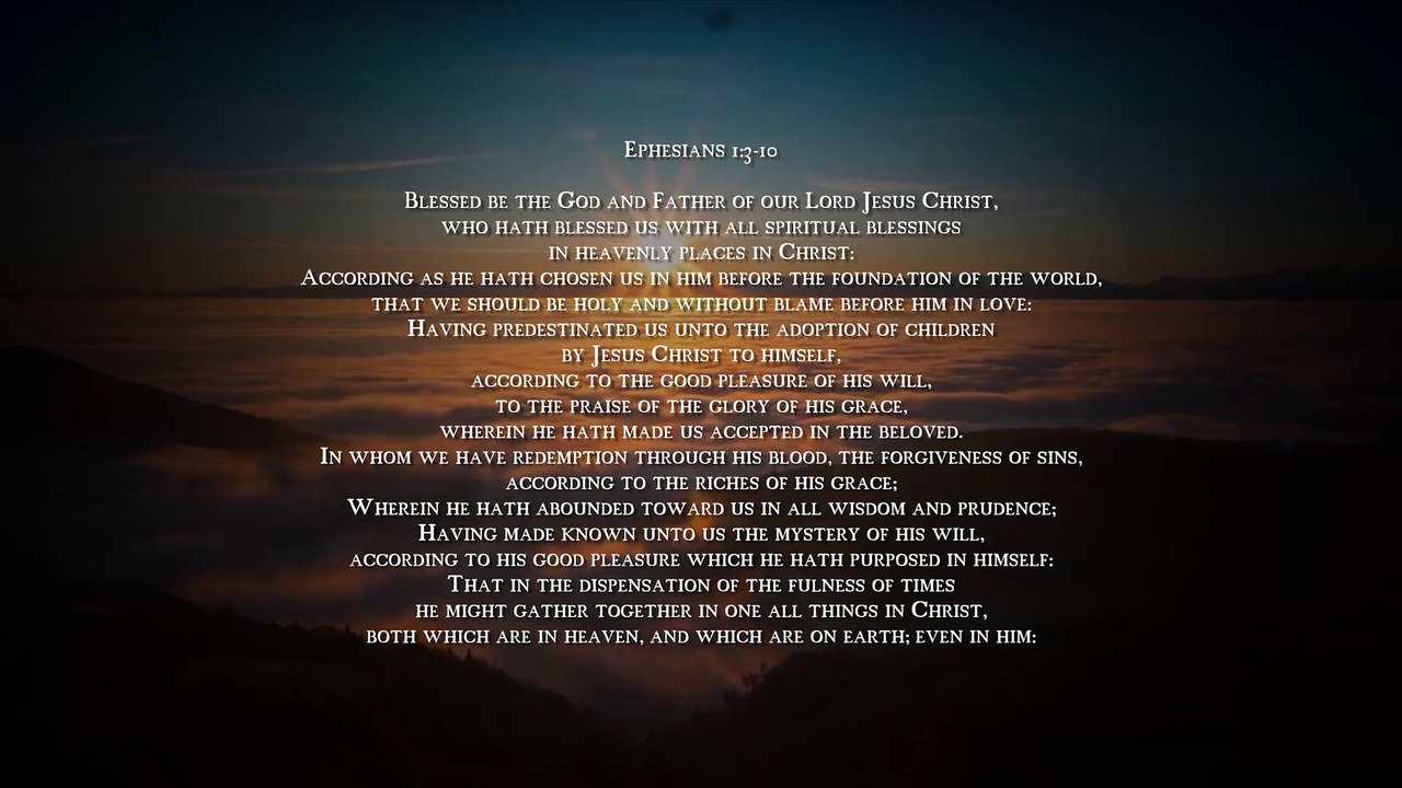 Choose Predestination in CHRIST