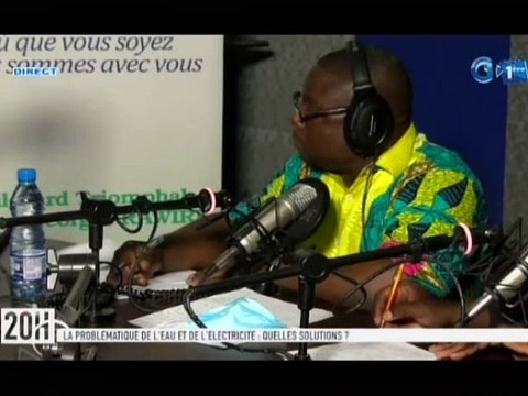 RTG / Le Ministre de l’énergie reçu à Radio Gabon - comment résoudre la problématique du manque d’eau et d’énergie ?
