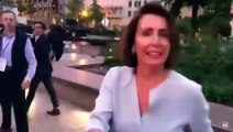 Trolean a Nancy Pelosi por la calle: Nancy, el Presidente Trump va a venir pronto, estate preparada.