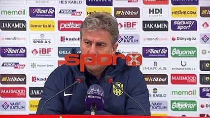 Hamzaoğlu: "Bu oyunla galibiyet mümkün değildi"