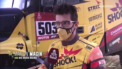 Sotnikov et Kamaz règnent pour l'instant sur le Dakar Camions