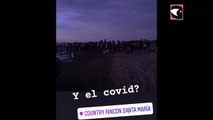 Se filtraron fotos de supuestas fiestas clandestinas en playas de ituzaingó