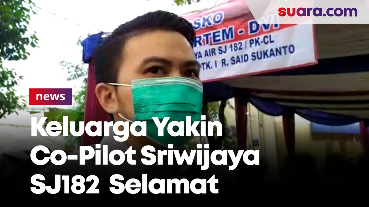 Keluarga Co-Pilot Sriwijaya SJ182 Diego Mamahit Yakin Anak Bungsunya Selamat