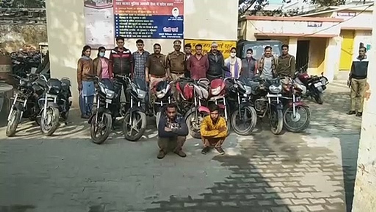 शाहजहांपुर पुलिस ने अंतर्जनपदीय वाहन चोर गिरोह...