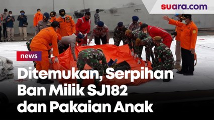Penemuan Serpihan Pesawat SJ182 dari KRI Kurau