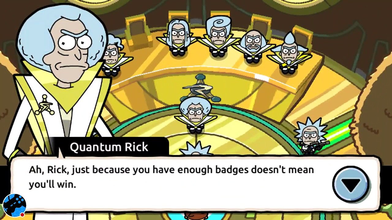 Pocket Mortys quantum Rick challenge
