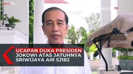 Télécharger la video: Pernyataan Resmi Presiden Jokowi Atas Musibah Jatuhnya Pesawat Sriwijaya Air SJ182