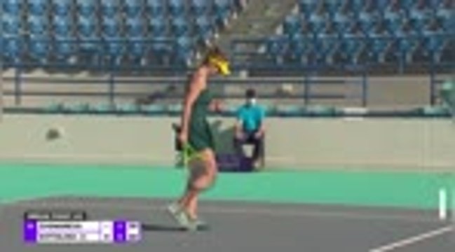 Svitolina surges into the last 16