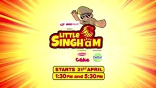 Little Singham  Official Song  Police Ki Vardi Sher Ka Dum  Kids Cartoon DiscoveryKidsIndia_v144P