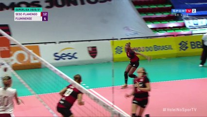 Superliga Feminina 2021 - Sesc Flamengo x Fluminense