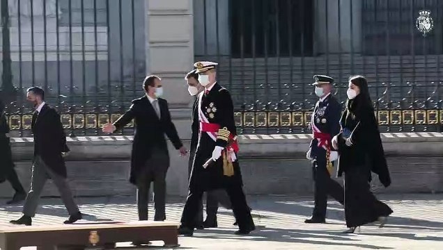 El rey Felipe y la reina Letizia, muestran su preocupación por la borrasca en un contundente mensaje