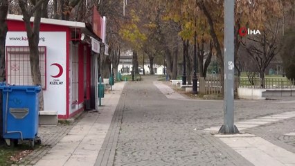 Gaziantep sokaklarında tarihi sessizlik