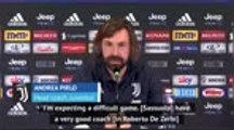 Sassuolo will be tough, but Milan are Juve's focus - Pirlo