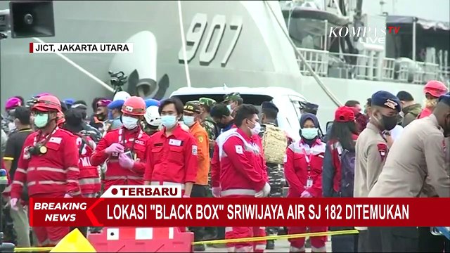 Lokasi Black Box Sriwijaya Air SJ182 Ditemukan