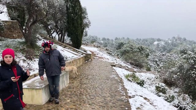 Beaucoup de Martégaux se sont balladés sur les hauteurs ce matin pour prendre quelques photos.