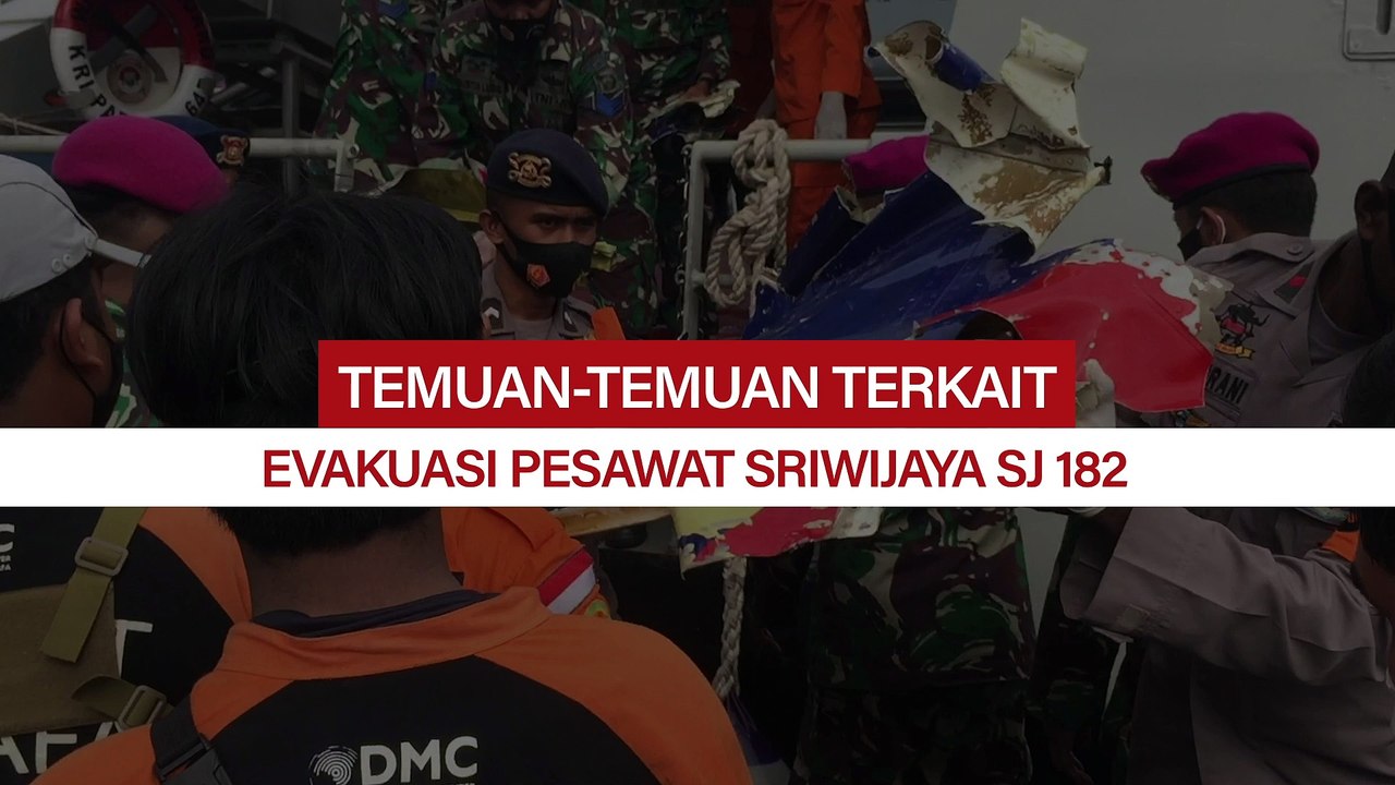 Ini Temuan Petugas dari Lokasi Jatuhnya Sriwijaya SJ 182