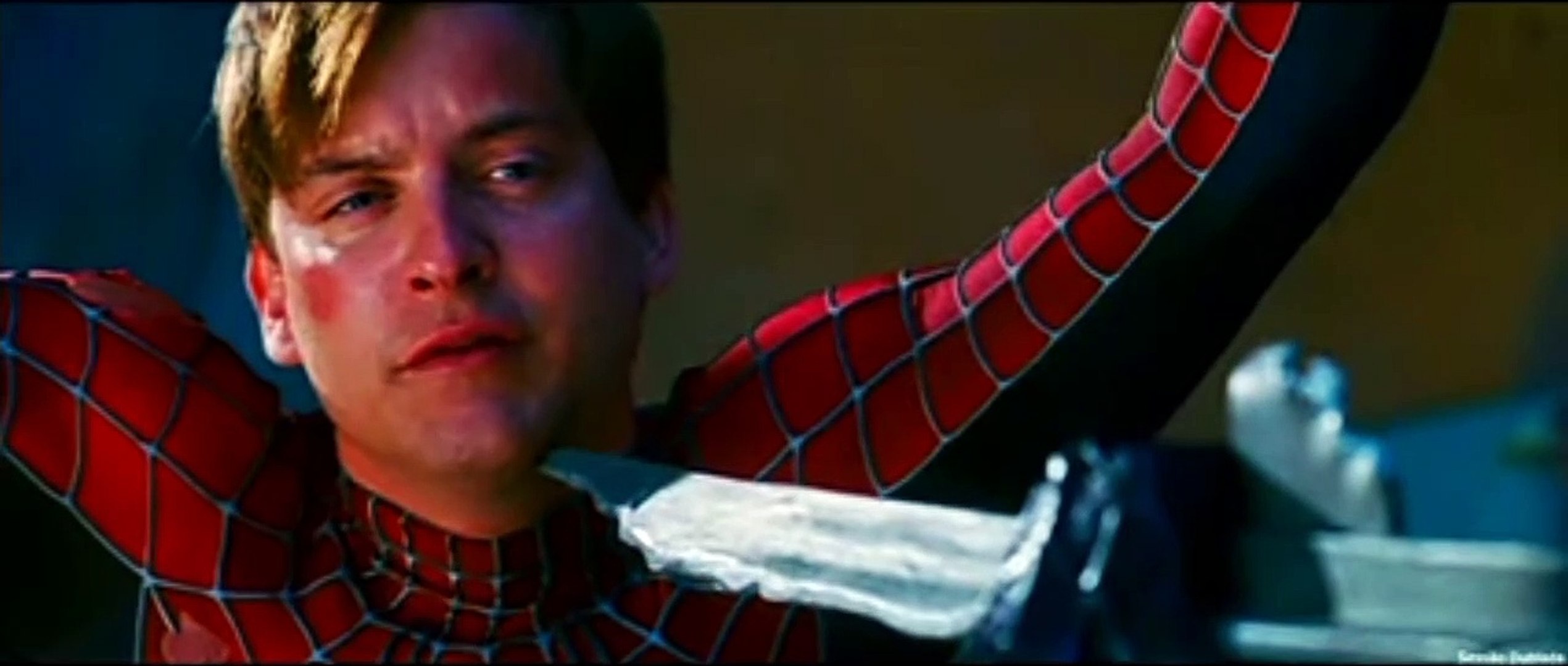 ⁣Spider Man vs Venom fight scene in spider man 3