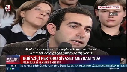 Boğaziçi Üniversitesi'nin atanan rektörü Melih Bulu'nun yıllar önceki konuşması!