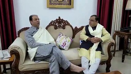 मोहसिन रजा व जमाल सिद्दीकी के बीच हुई राजनीतिक मुद्दों पर चर्चा