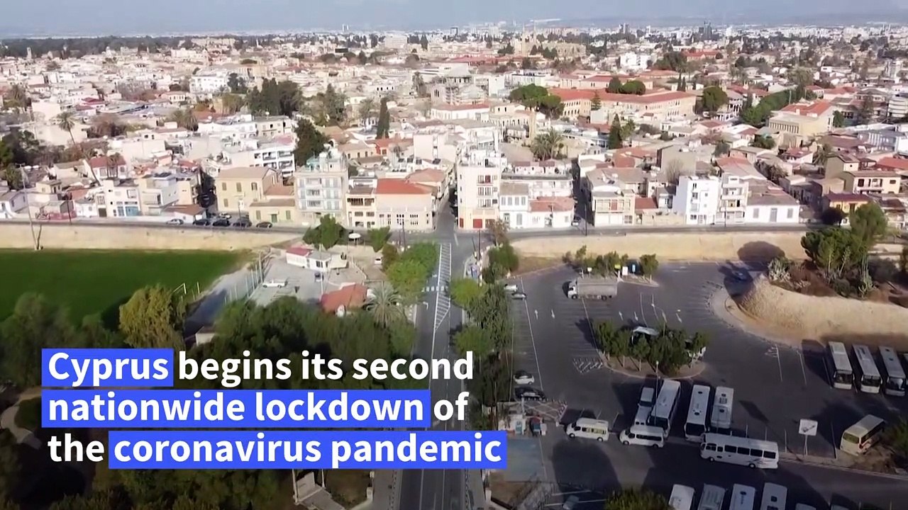 First day of lockdown in Cyprus