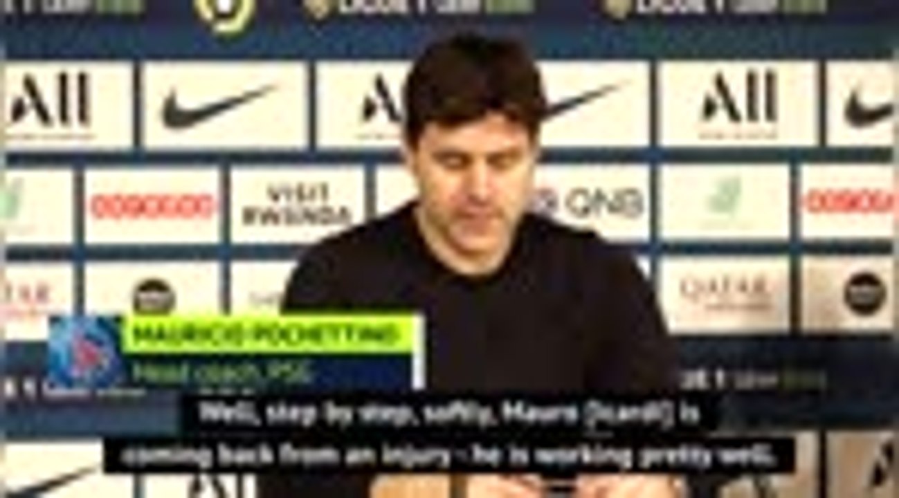 Pochettino welcomes PSG selection headache