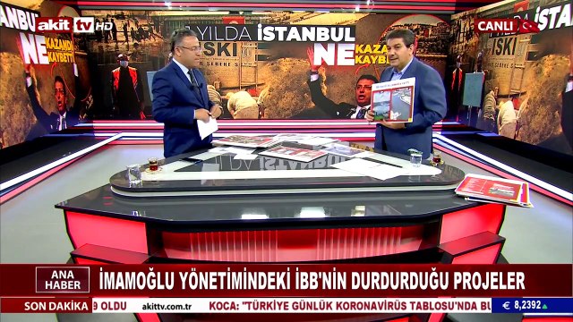 Tevfik Göksu Akit TV canlı yayınında tek tek açıkladı: İşte İmamoğlu'nun 1 yıllık rezil karnesi