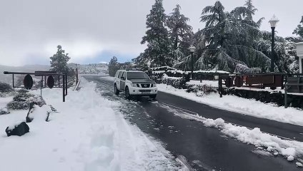 Imágenes del Parque Nacional del Teide nevado