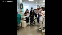 Covid-19-Baby aus Krankenhaus entlassen