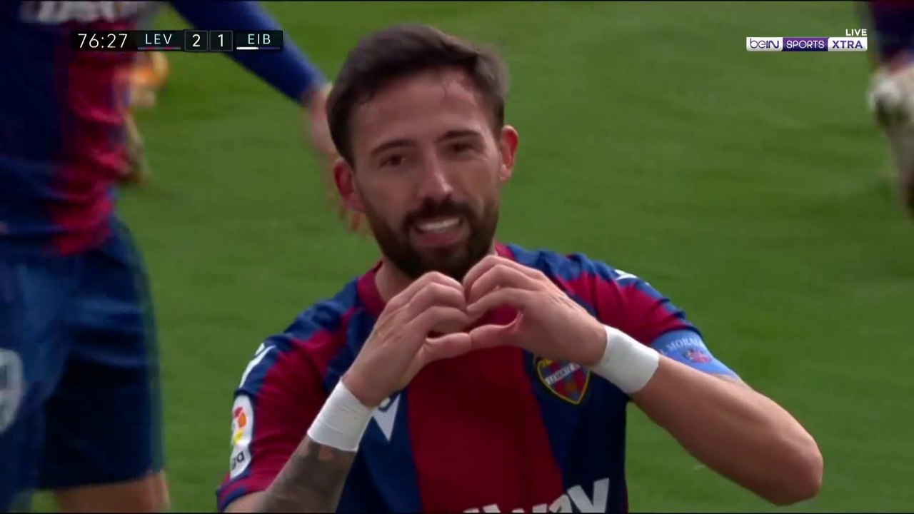 Levante 1-1 Eibar - GOAL: José Luis Morales
